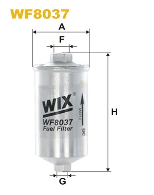 Kütusefilter WIX FILTERS WF8037