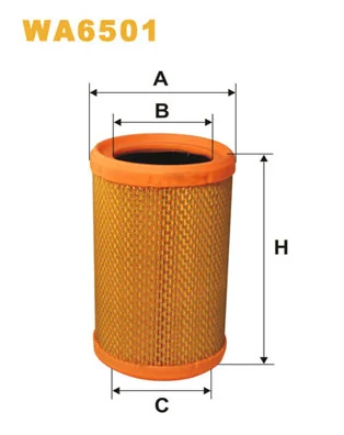 Õhufilter WIX FILTERS WA6501