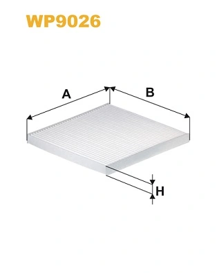 Filter, salongiõhk WIX FILTERS WP9026