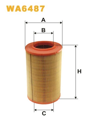 Õhufilter WIX FILTERS WA6487