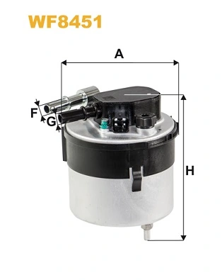Kütusefilter WIX FILTERS WF8451