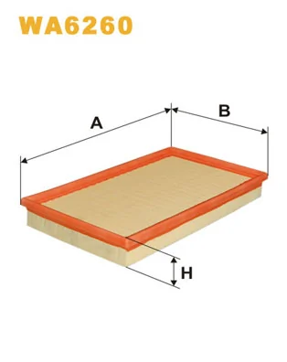Õhufilter WIX FILTERS WA6260