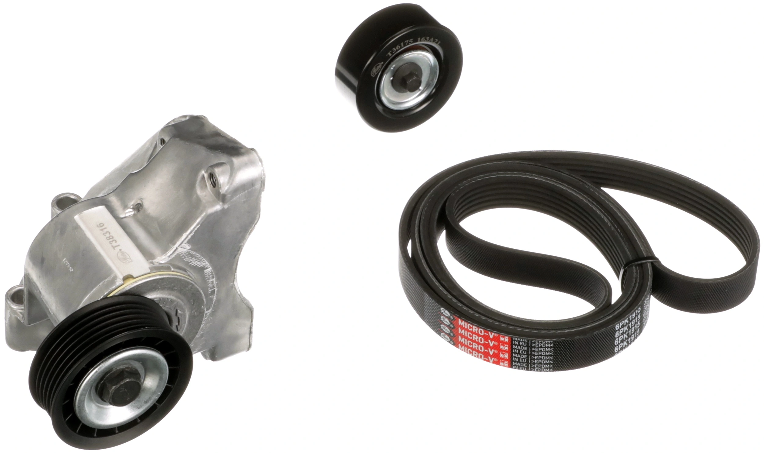 Soonrihmakomplekt GATES K016PK1915