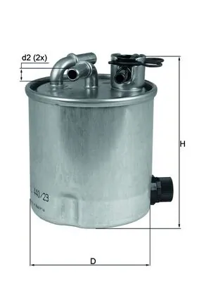 Kütusefilter KNECHT KL 440/23