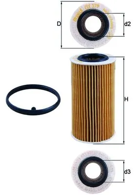 Õlifilter KNECHT OX 379D