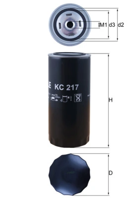 Kütusefilter KNECHT KC 217