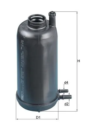 Kütusefilter KNECHT KL 707D