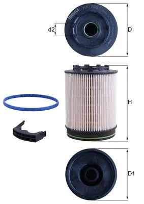 Kütusefilter KNECHT KX 705D