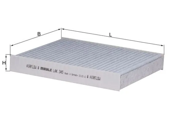 Filter, salongiõhk KNECHT LAK 345