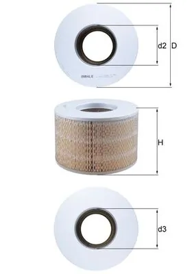 Õhufilter KNECHT LX 1140