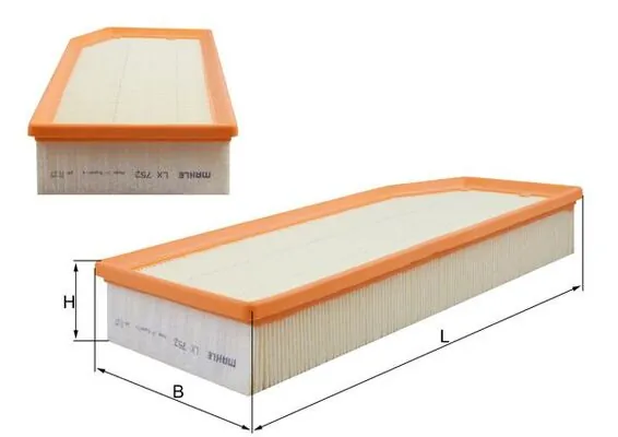 Õhufilter KNECHT LX 752