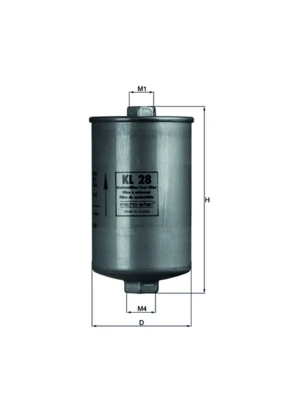 Kütusefilter KNECHT KL 28