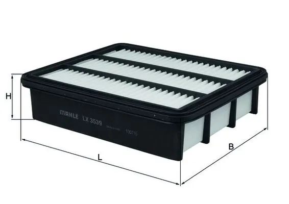 Õhufilter KNECHT LX 3539