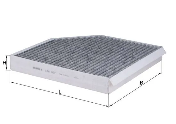 Filter, salongiõhk KNECHT LAK 667
