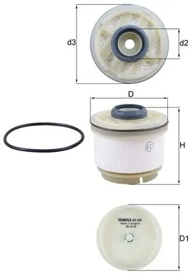 Kütusefilter KNECHT KX 268D