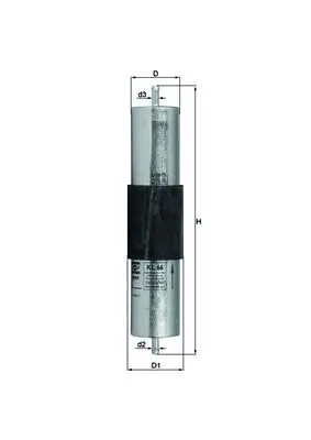 Kütusefilter KNECHT KL 66
