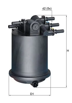 Kütusefilter KNECHT KL 414