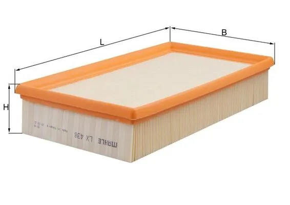 Õhufilter KNECHT LX 438