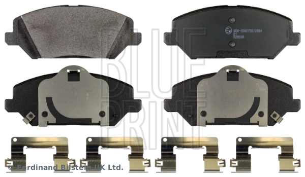 Piduriklotsi komplekt, ketaspidur BLUE PRINT ADG042177
