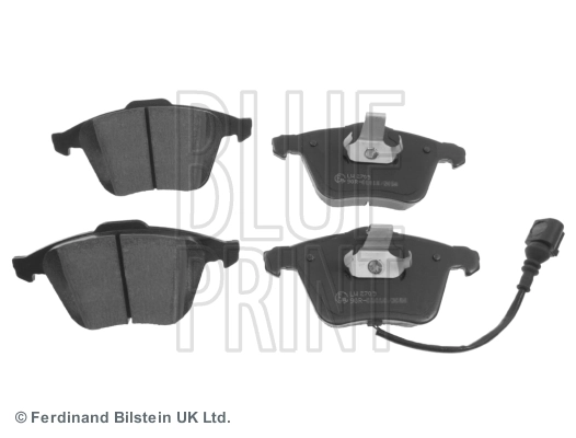 Piduriklotsi komplekt, ketaspidur BLUE PRINT ADV184207