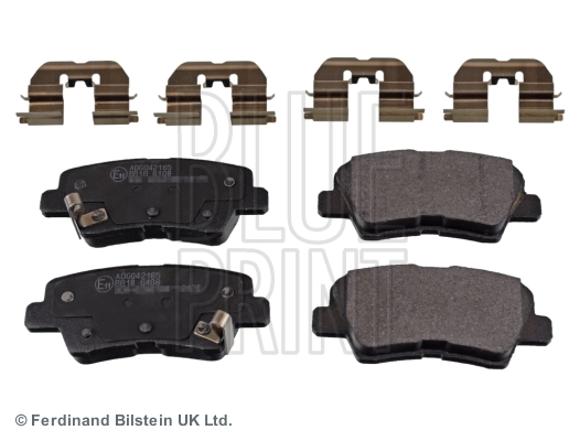 Piduriklotsi komplekt, ketaspidur BLUE PRINT ADG042165
