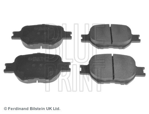 Piduriklotsi komplekt, ketaspidur BLUE PRINT ADT342112