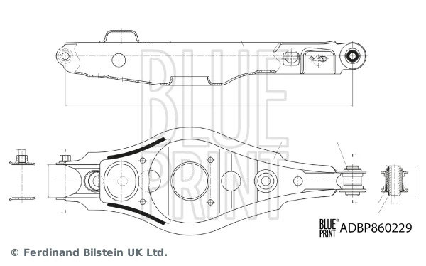 Õõtshoob, käändmik BLUE PRINT ADBP860229