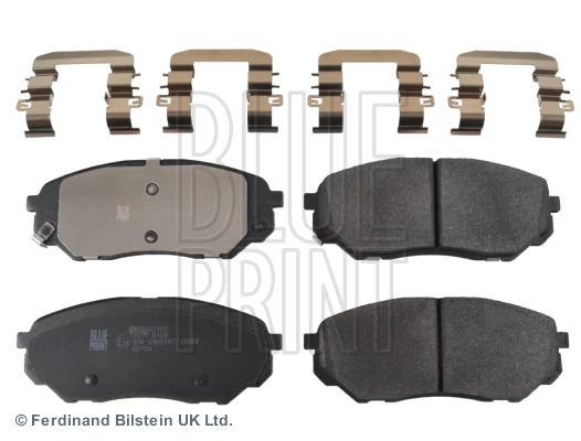 Piduriklotsi komplekt, ketaspidur BLUE PRINT ADG042166