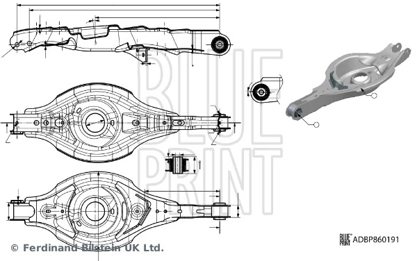 Õõtshoob, käändmik BLUE PRINT ADBP860191