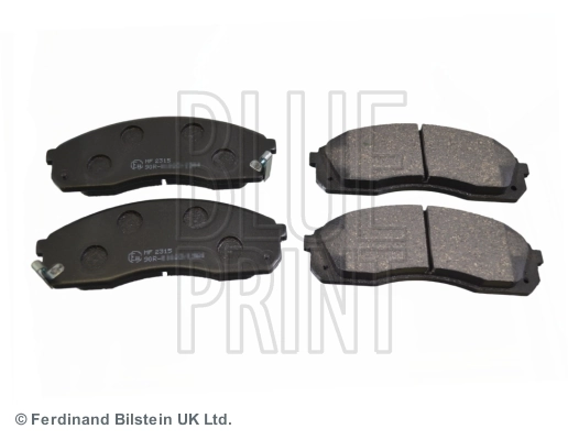 Piduriklotsi komplekt, ketaspidur BLUE PRINT ADG04270