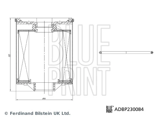 Kütusefilter BLUE PRINT ADBP230084