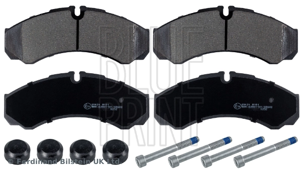Piduriklotsi komplekt, ketaspidur BLUE PRINT ADL144226