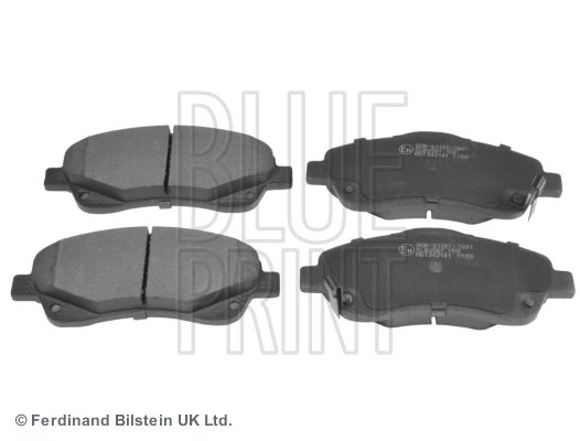 Piduriklotsi komplekt, ketaspidur BLUE PRINT ADT342141