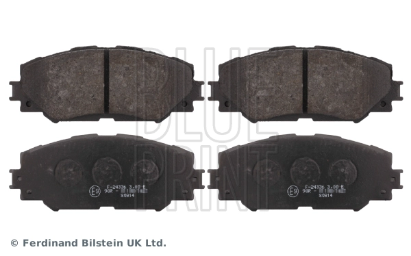 Piduriklotsi komplekt, ketaspidur BLUE PRINT ADT342171