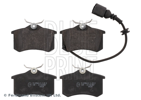 Piduriklotsi komplekt, ketaspidur BLUE PRINT ADV184234
