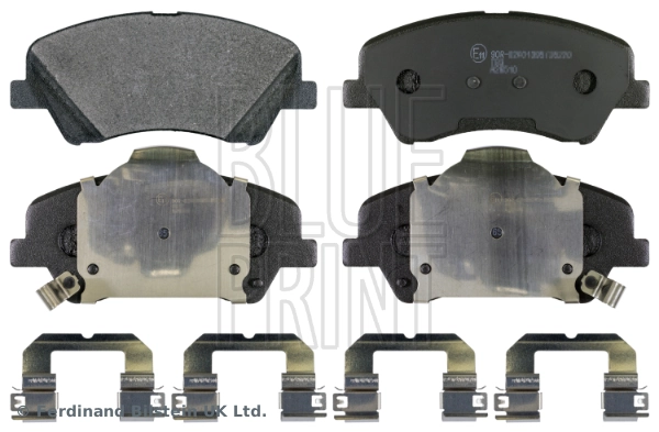Piduriklotsi komplekt, ketaspidur BLUE PRINT ADG042175