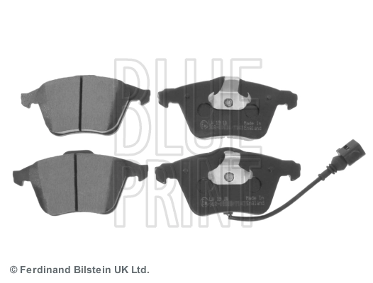 Piduriklotsi komplekt, ketaspidur BLUE PRINT ADV184216