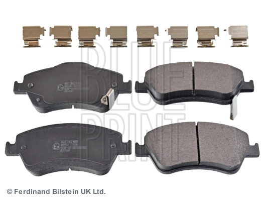 Piduriklotsi komplekt, ketaspidur BLUE PRINT ADT342169