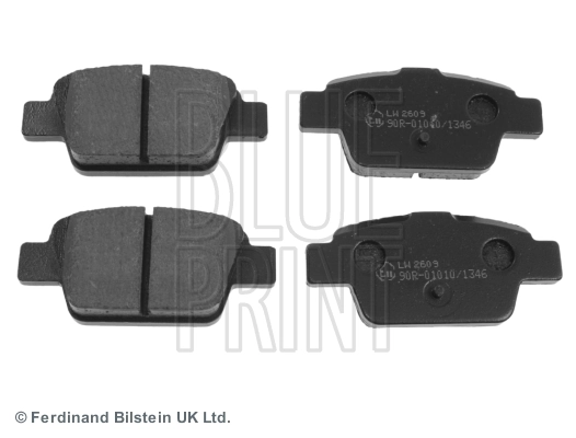 Piduriklotsi komplekt, ketaspidur BLUE PRINT ADL144204