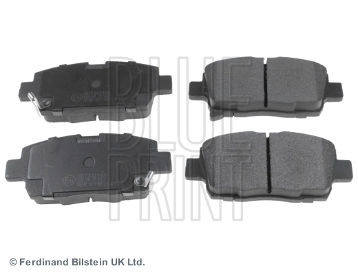 Piduriklotsi komplekt, ketaspidur BLUE PRINT ADT342194