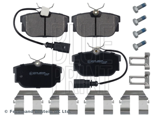 Piduriklotsi komplekt, ketaspidur BLUE PRINT ADV184254