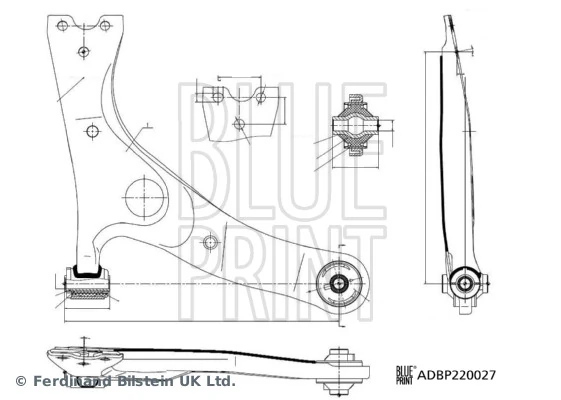 Õõtshoob, käändmik BLUE PRINT ADBP860200