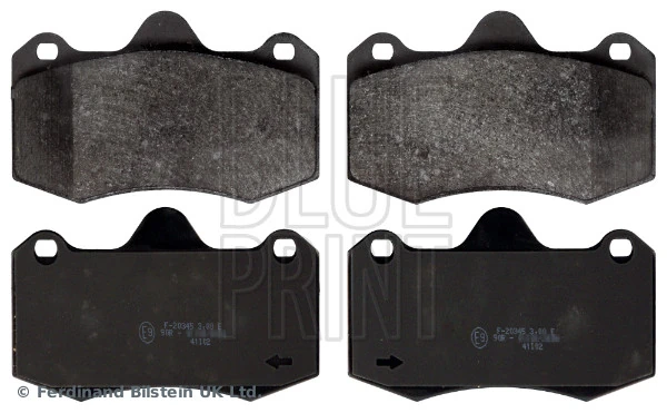 Piduriklotsi komplekt, ketaspidur BLUE PRINT ADV184220