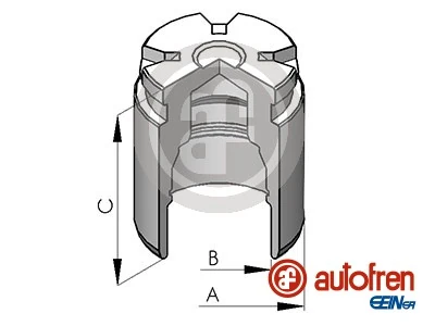 Kolvid, pidurisadul AUTOFREN SEINSA D025116