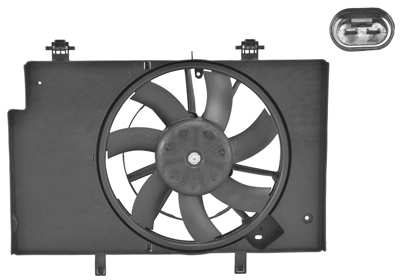 Ventilaator, mootorijahutus VAN WEZEL 1807746