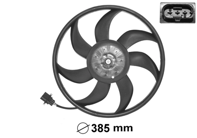 Ventilaator, mootorijahutus VAN WEZEL 5827745