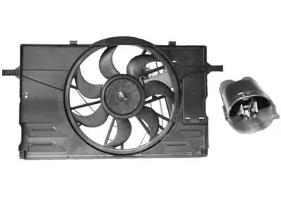 Ventilaator, mootorijahutus VAN WEZEL 5942748