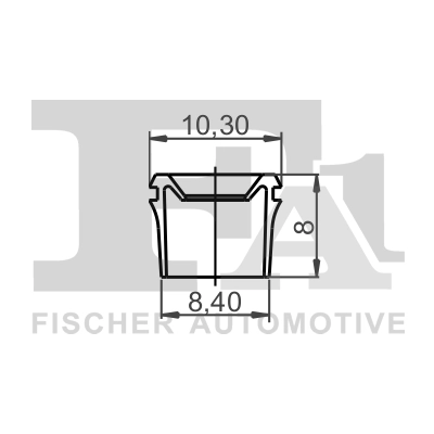 Stopper, ehis-/kaitseliist FA1 33-60002.5