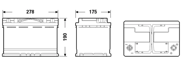 Käivitusaku CENTRA CK720