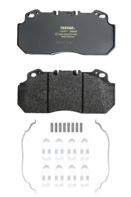 Piduriklotsi komplekt, ketaspidur TEXTAR 2909006